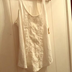 Hollister lace and sequin tank top